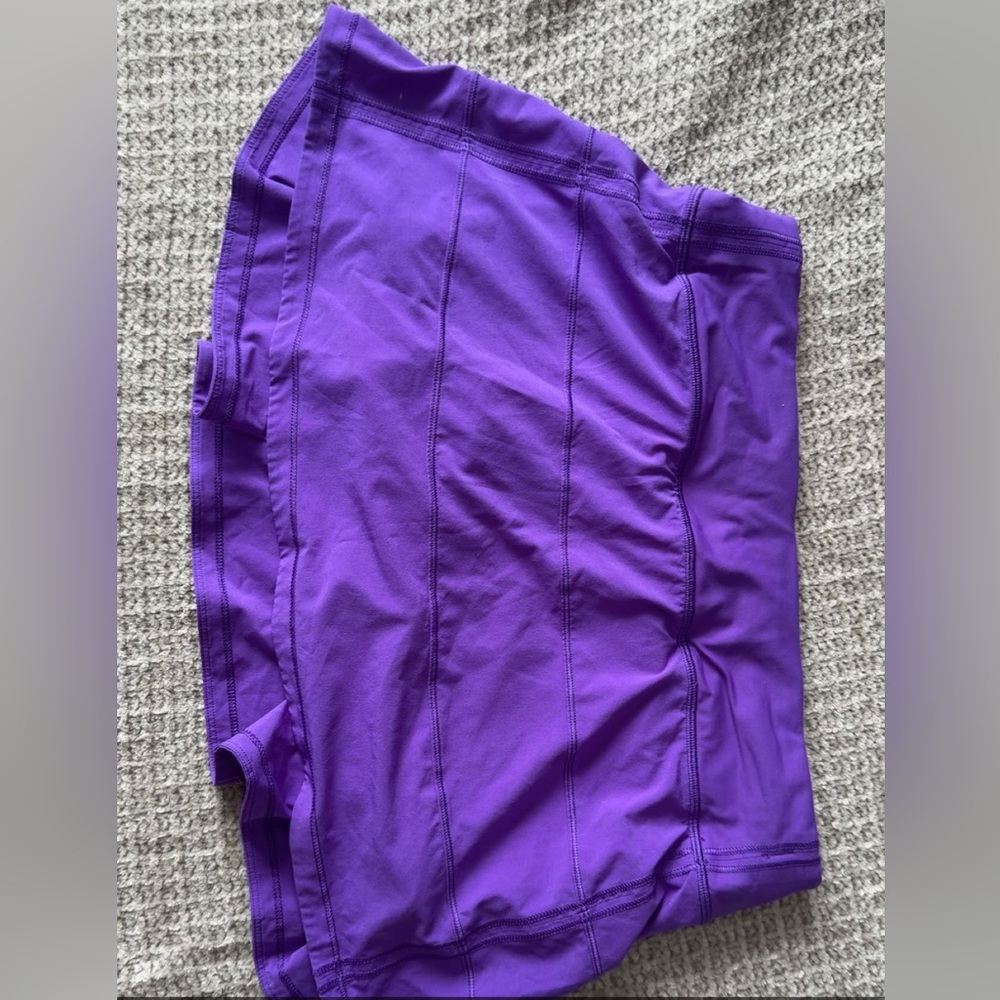 lululemon athletica Vibrant Purple Skort